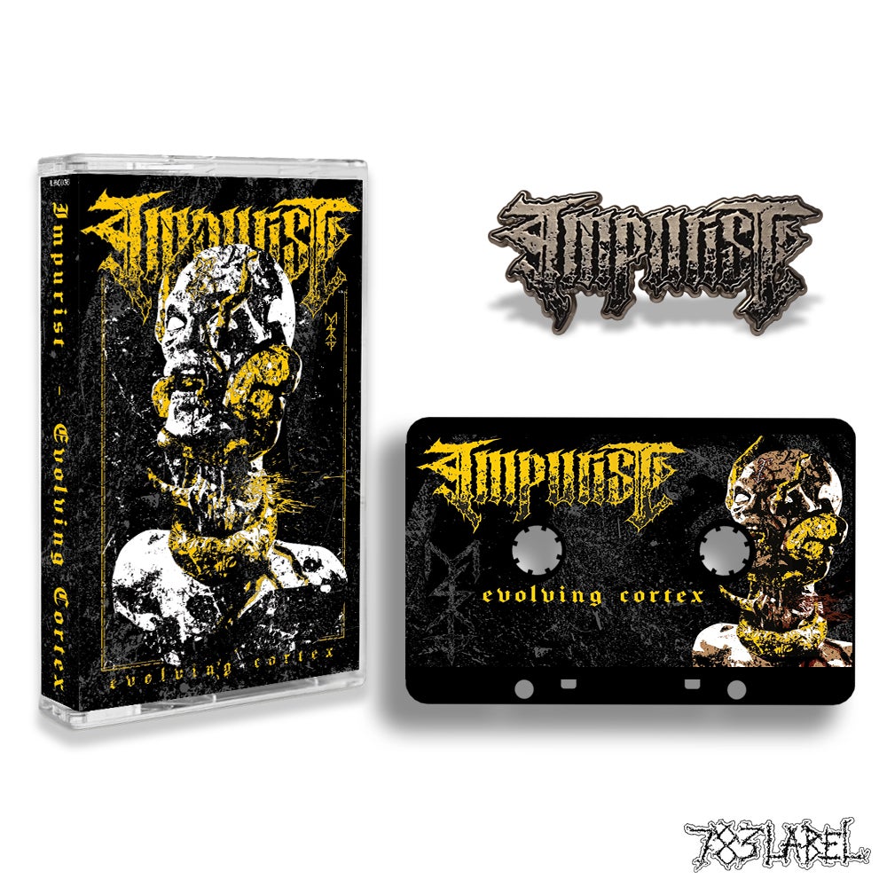 IMPURIST - Evolving Cortex - MC Tape + Enamel Pin - Bundle