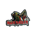 IRON MAIDEN - The Trooper - Shaped Woven Patch