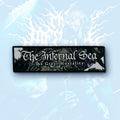 THE INFERNAL SEA - The Great Mortality - Stripe Woven Patch