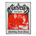 MORTICIAN - Pure Horror Glorifying Death Metal - Woven Backpatch