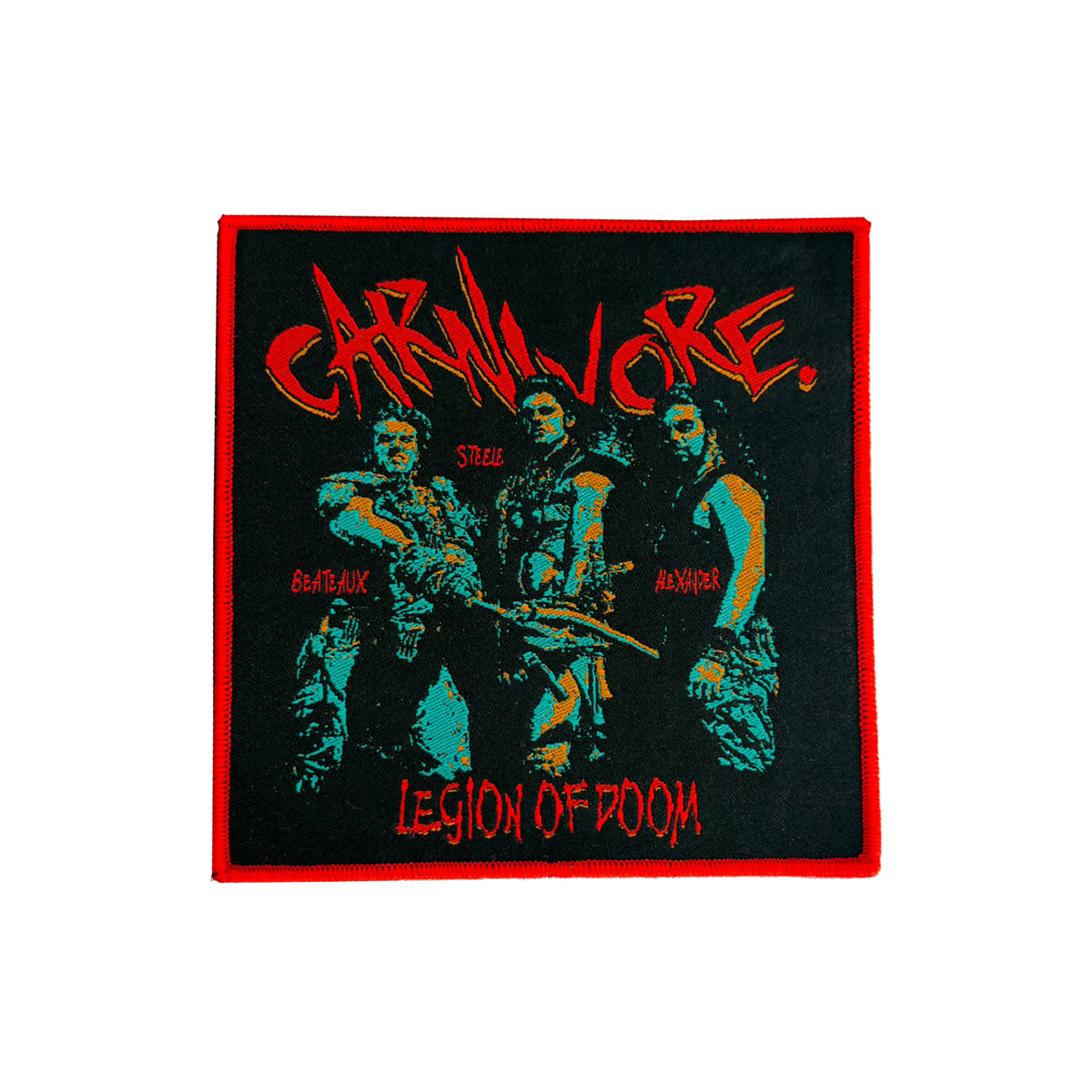 CARNIVORE - Legion of Doom - Woven Patch