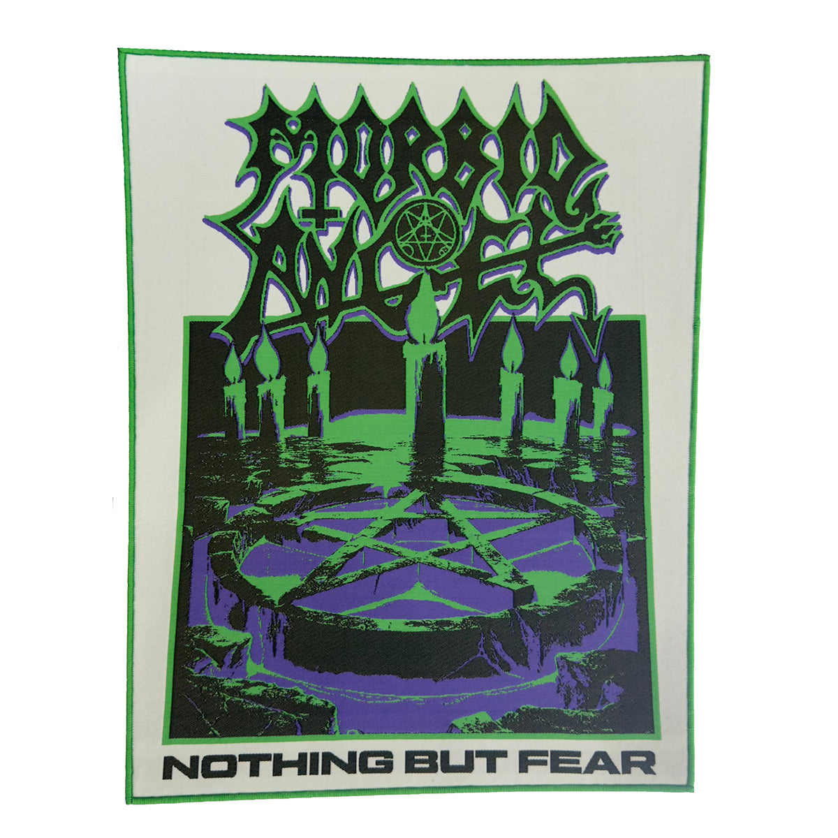 MORBID ANGEL - Nothing but Fear - Woven Backpatch