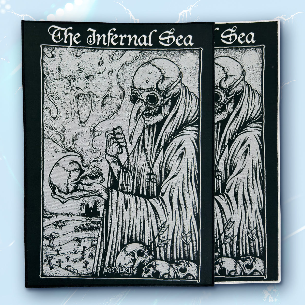 THE INFERNAL SEA - Plague Herald - Woven Backpatch