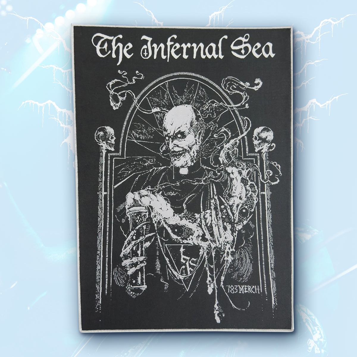 THE INFERNAL SEA - Into the Unknown - Woven Backpatch