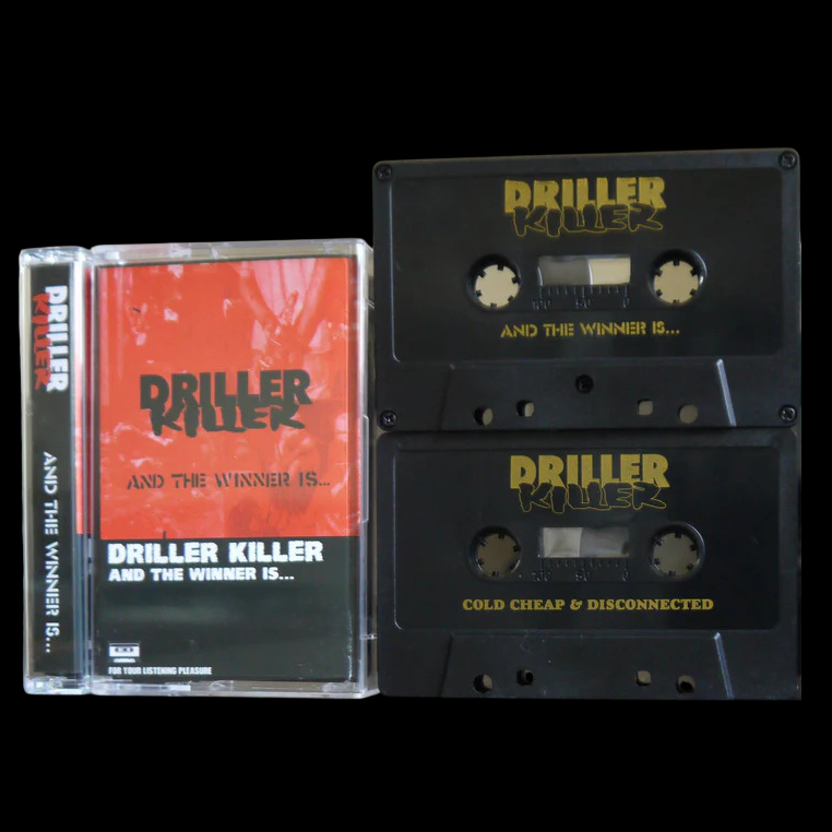 DRILLER KILLER - And The Winner Is... & Cold, Cheap & Disconnected - MC Tape