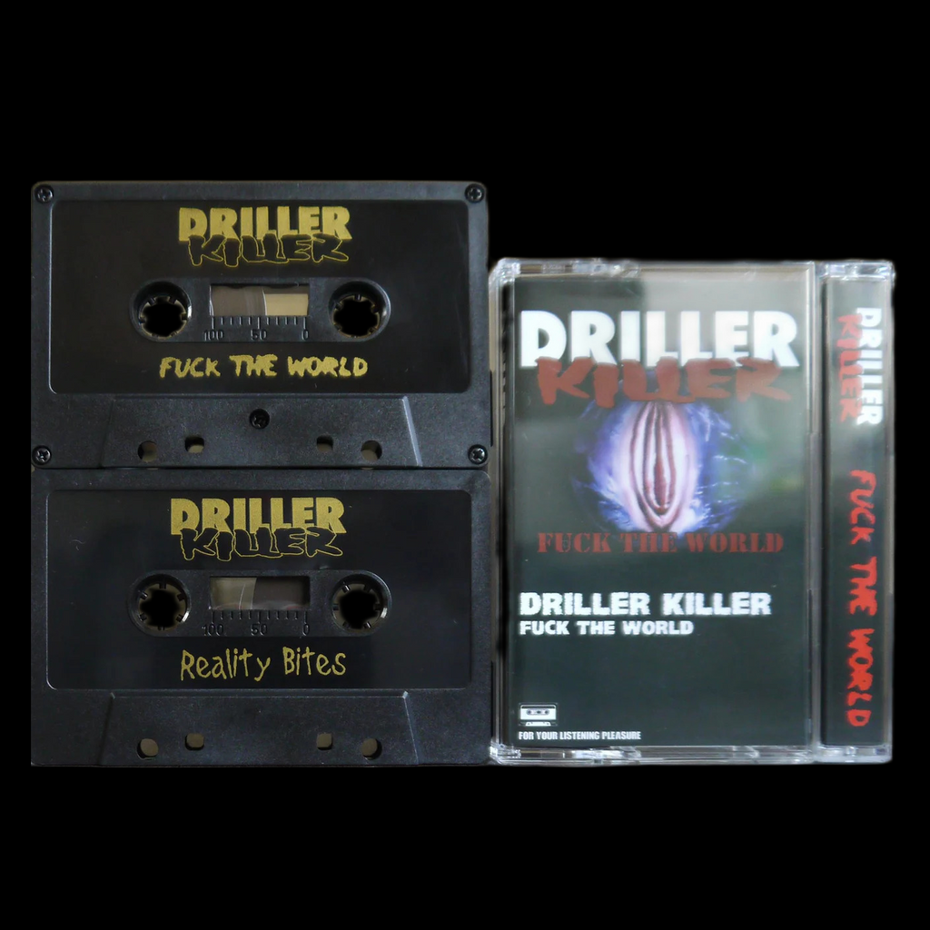 DRILLER KILLER - Fuck The World & Reality Bites - MC Tape