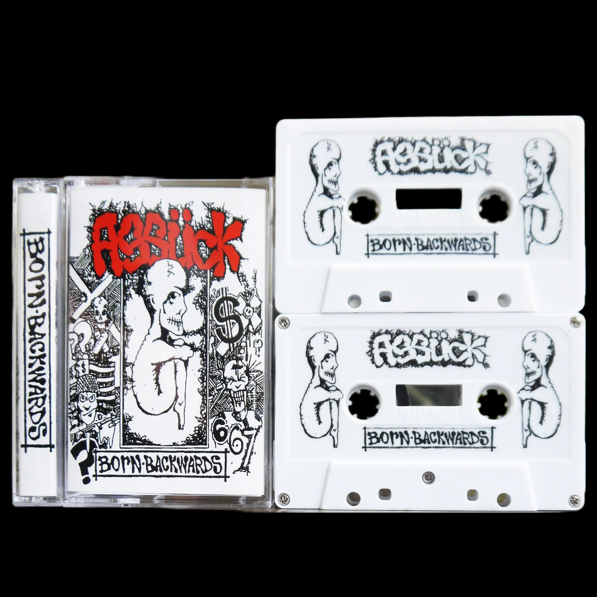 ASSUCK - Born Backwards - MC Tape