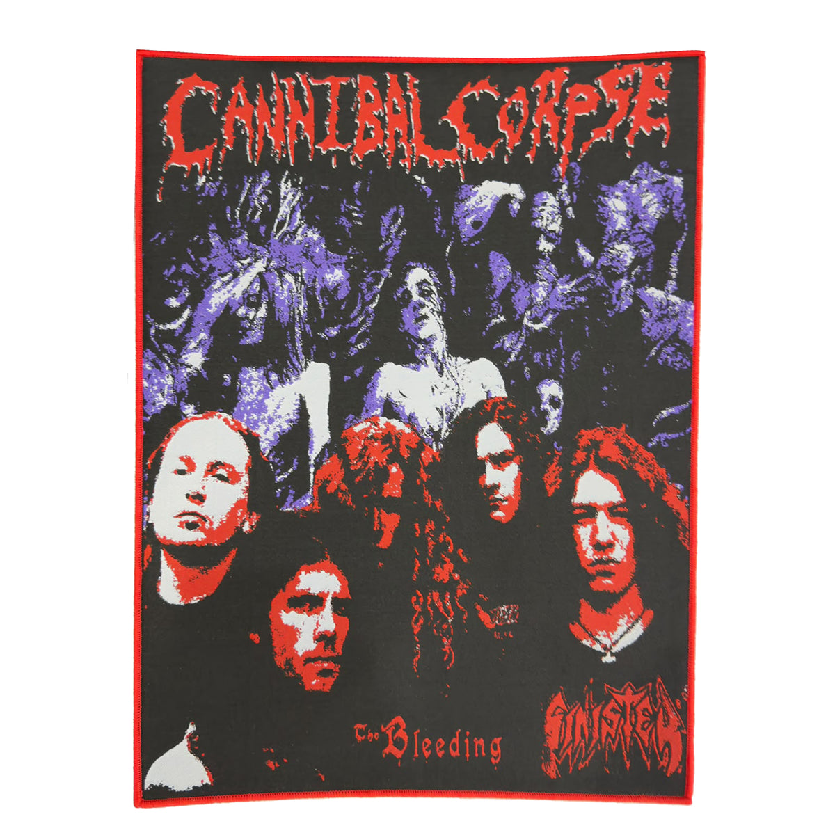 CANNIBAL CORPSE - The Bleeding - Woven Backpatch