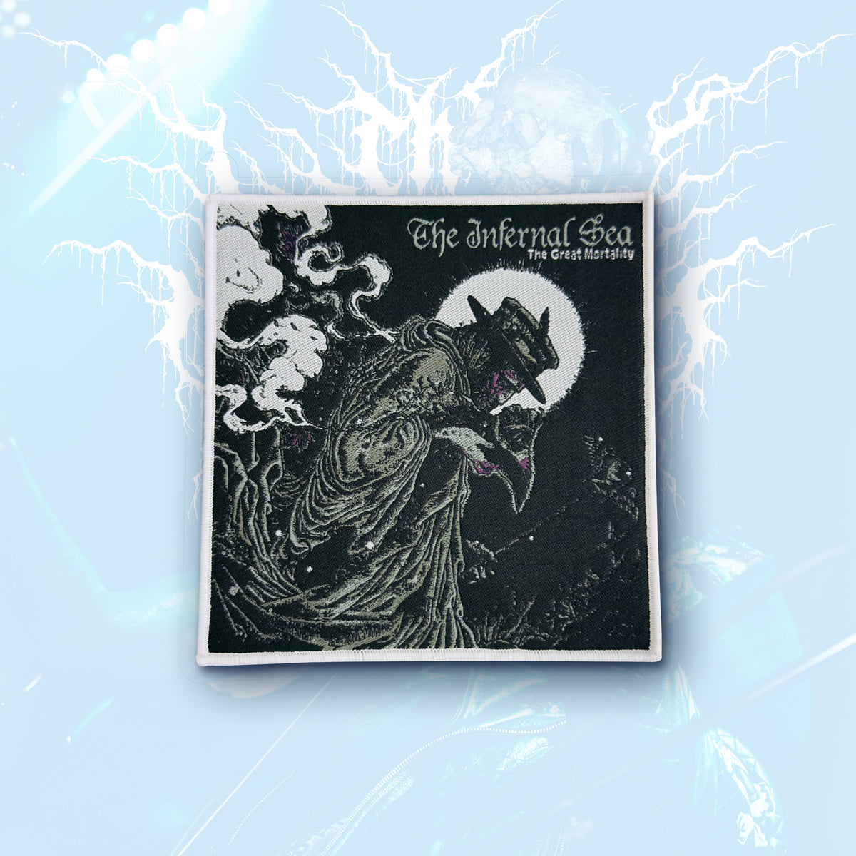 THE INFERNAL SEA - The Great Mortality - Woven Patch