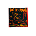 PIG DESTROYER - Prowler In The Yard - Woven Patch