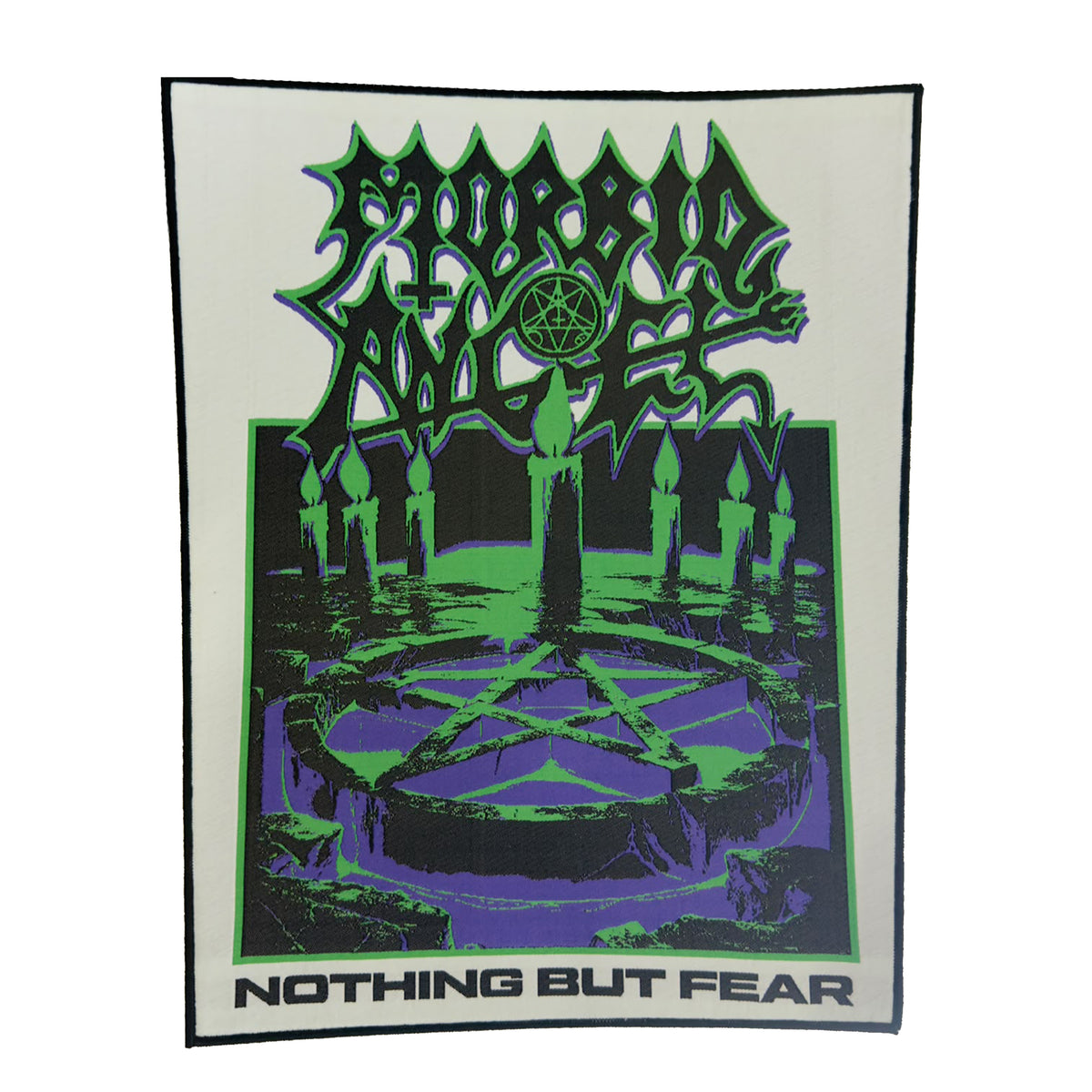 MORBID ANGEL - Nothing but Fear - Woven Backpatch