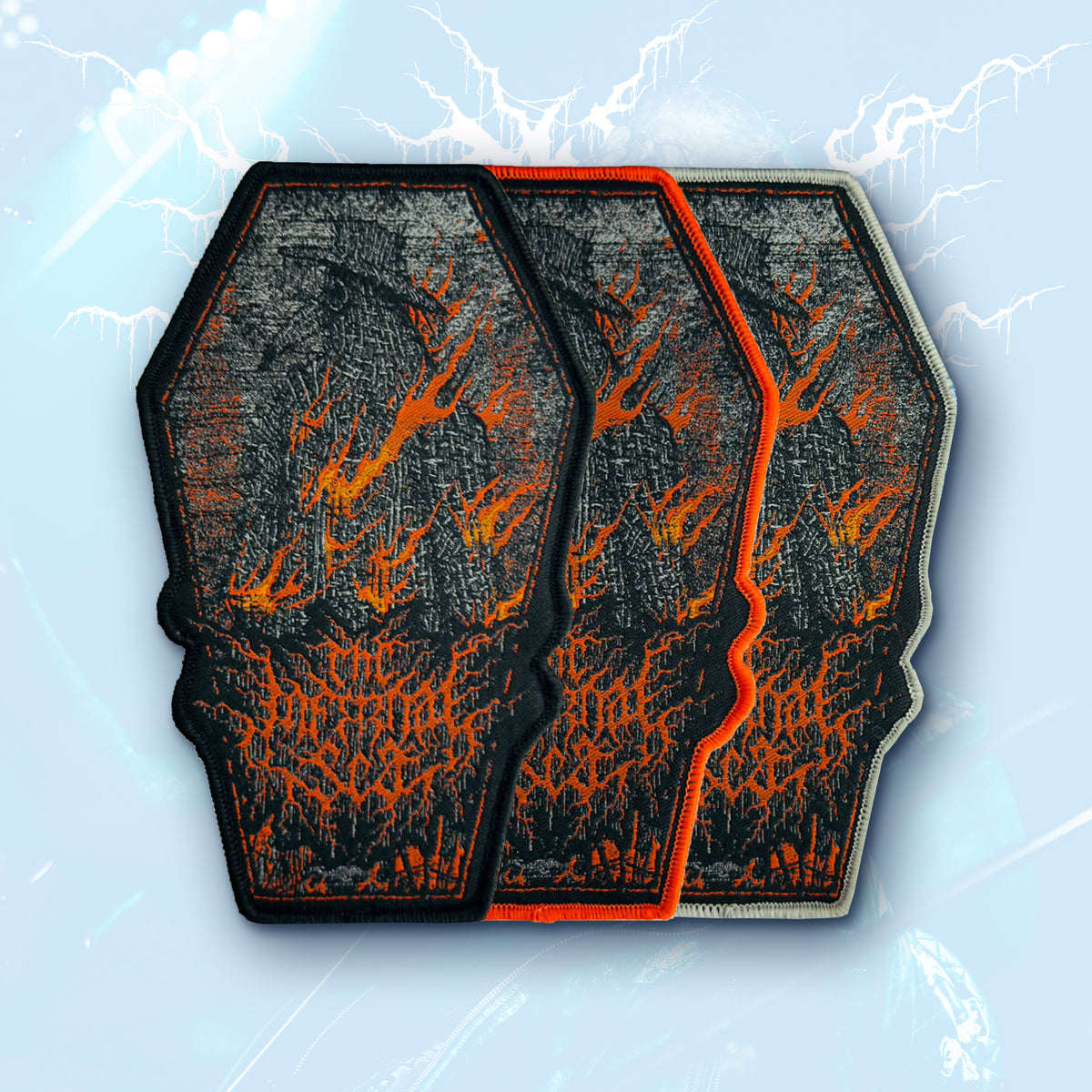 THE INFERNAL SEA - Purification by Fire - Woven Patch
