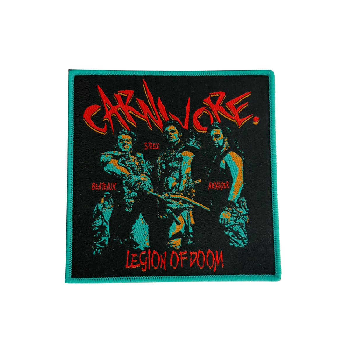 CARNIVORE - Legion of Doom - Woven Patch