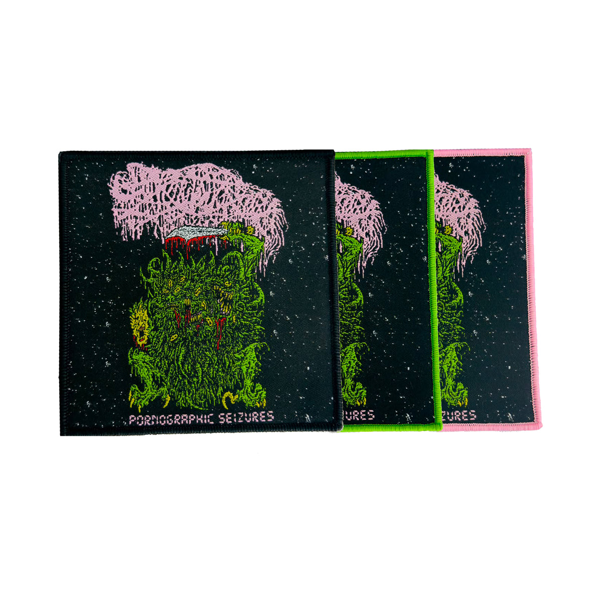 SANGUISUGABOGG - Pornographic Seizures - Woven Patch