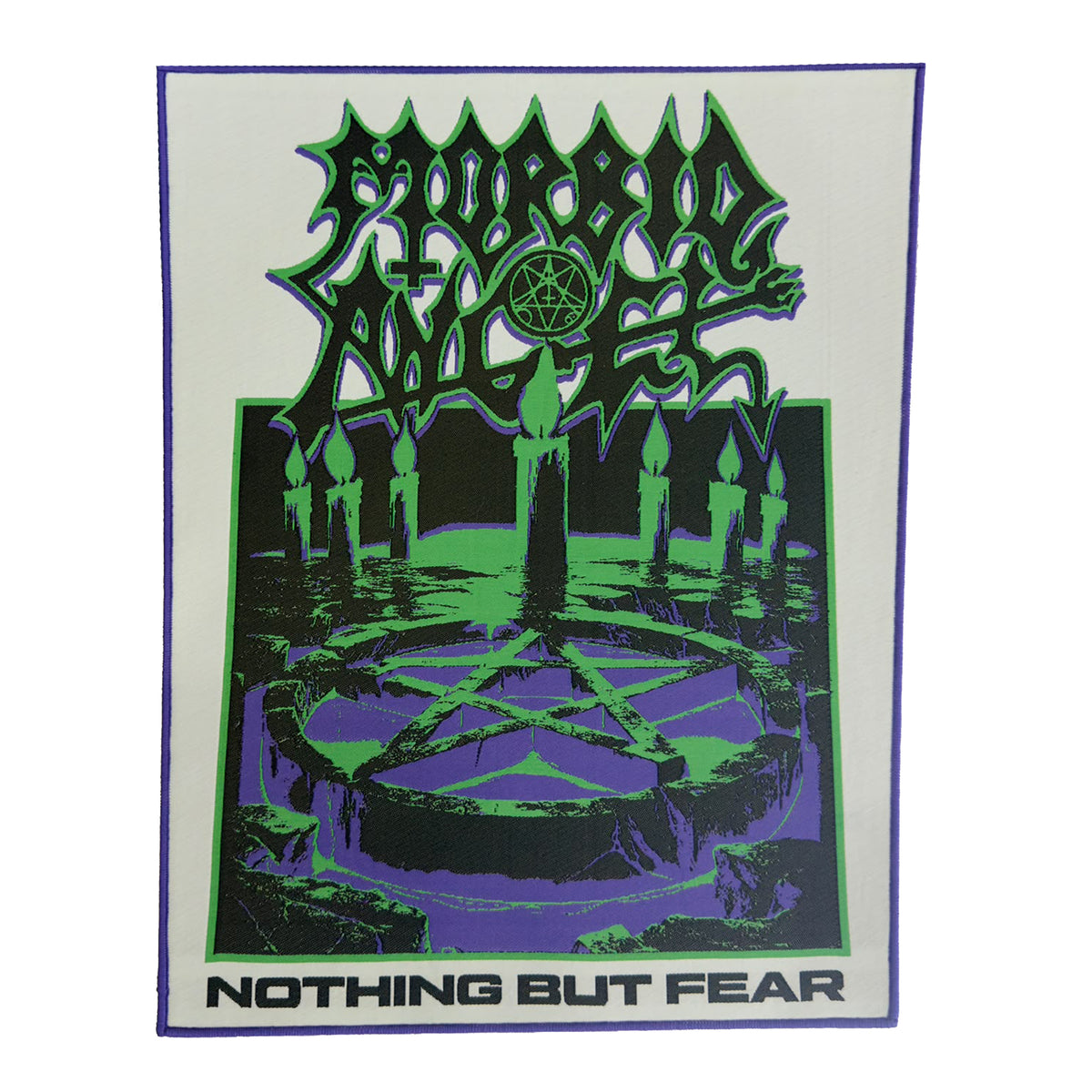MORBID ANGEL - Nothing but Fear - Woven Backpatch