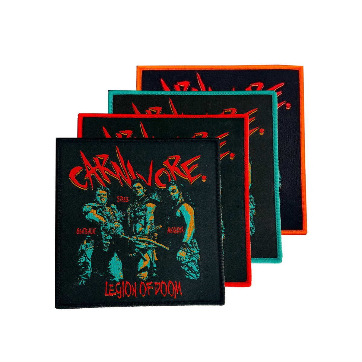 CARNIVORE - Legion of Doom - Woven Patch