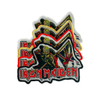 IRON MAIDEN - The Trooper - Shaped Woven Patch