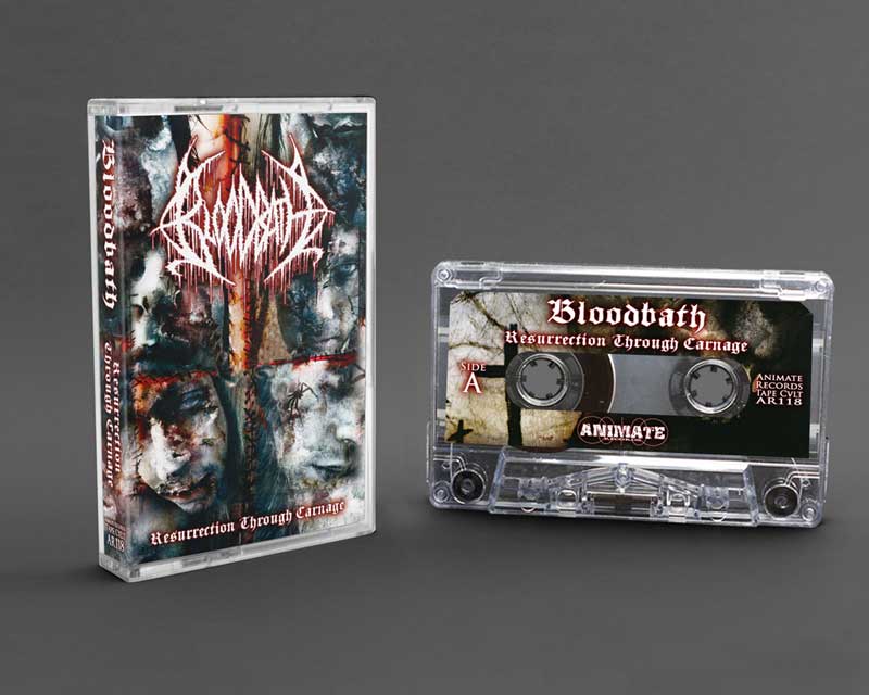 BLOODBATH - Resurrection Through Carnage - MC Tape