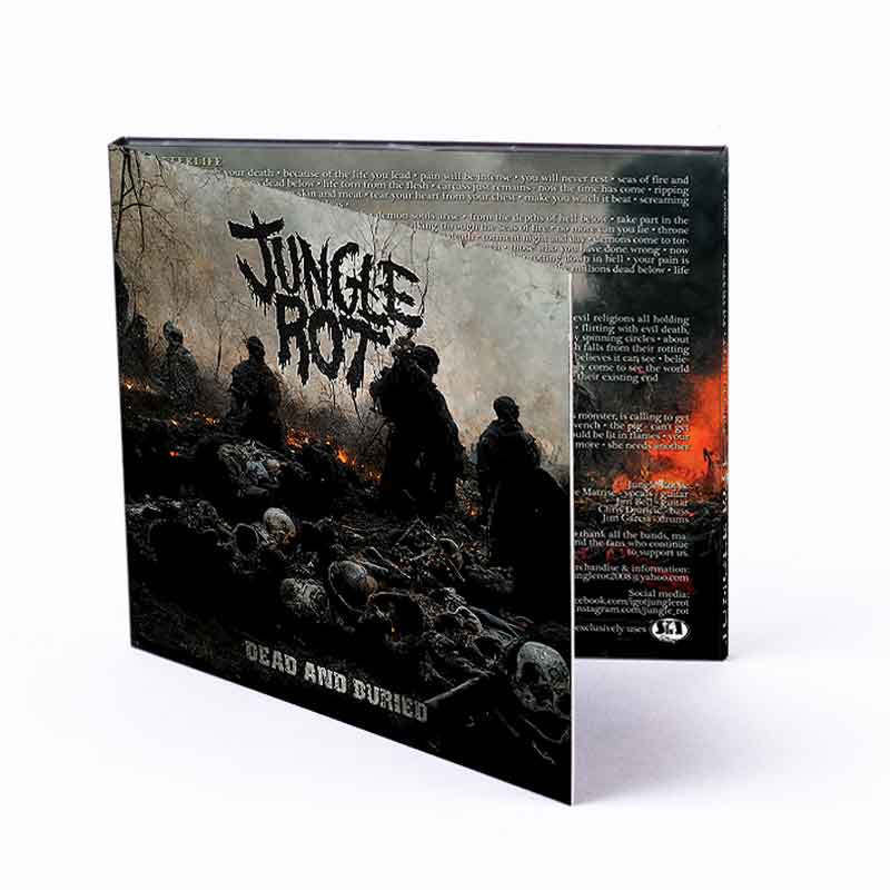 JUNGLE ROT - Dead And Buried - DigiPak CD