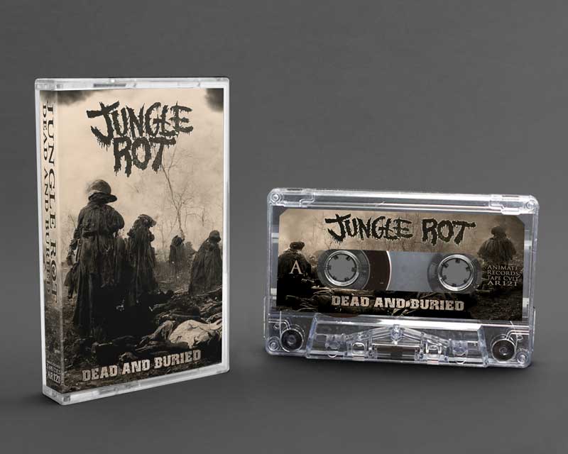 JUNGLE ROT - Dead And Buried - MC Tape