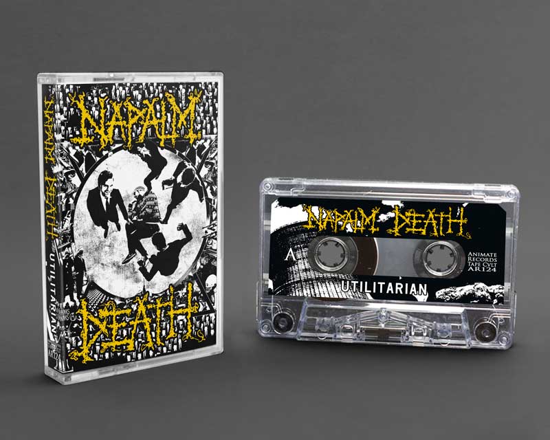 NAPALM DEATH - Utilitarian - MC Tape