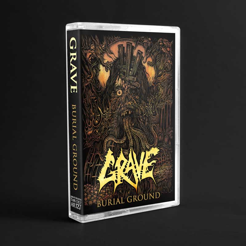 GRAVE - Burial Ground - MC Tape