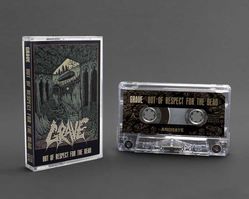GRAVE - Out Of Respect For The Dead - MC Tape