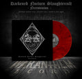 DARKENED NOCTURN SLAUGHTERCULT - Necrovision (Reissue 2024 Gatefold Red/ Black Marbled Ltd. 500) LP