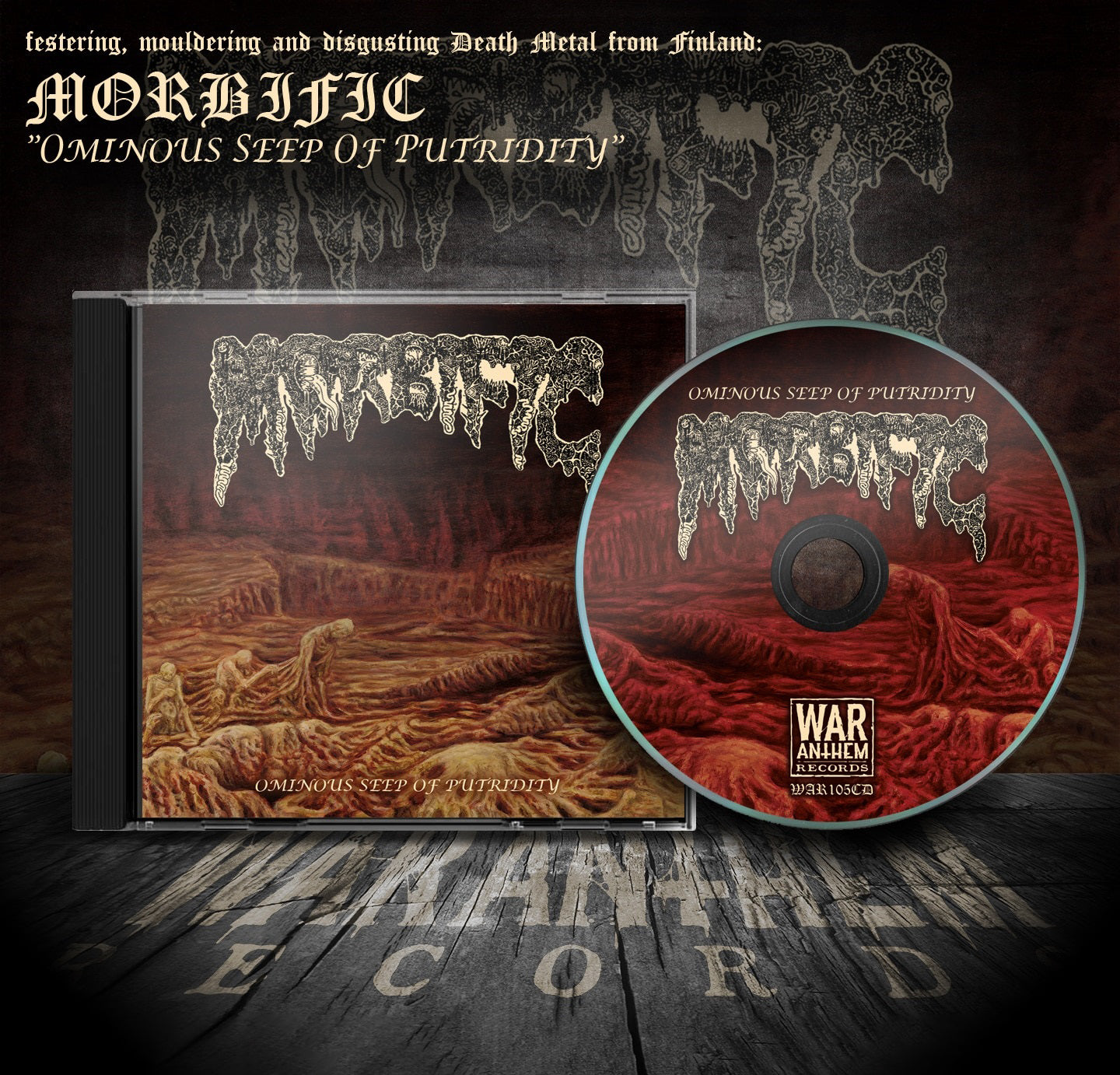 MORBIFIC - Ominous Seep Of Putridity - CD