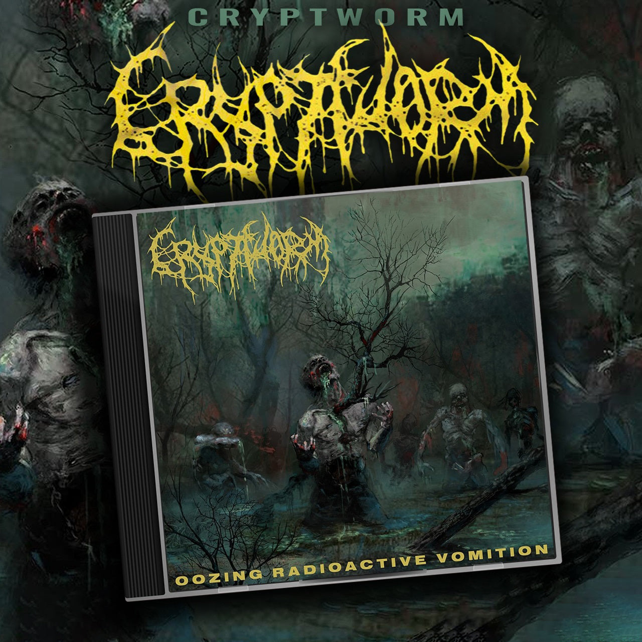 CRYPTWORM - Oozing Radioactive Vomition - CD