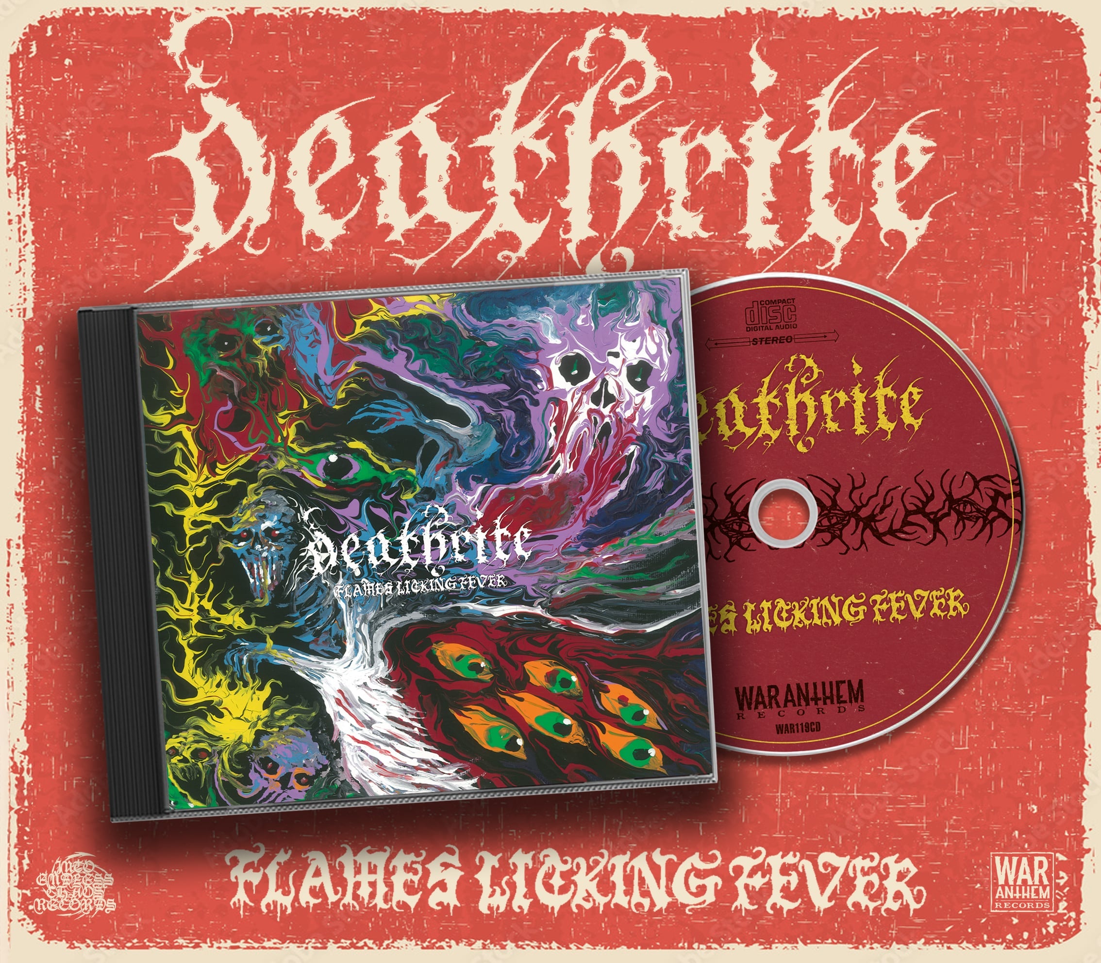 DEATHRITE - Flames Licking Fever - CD