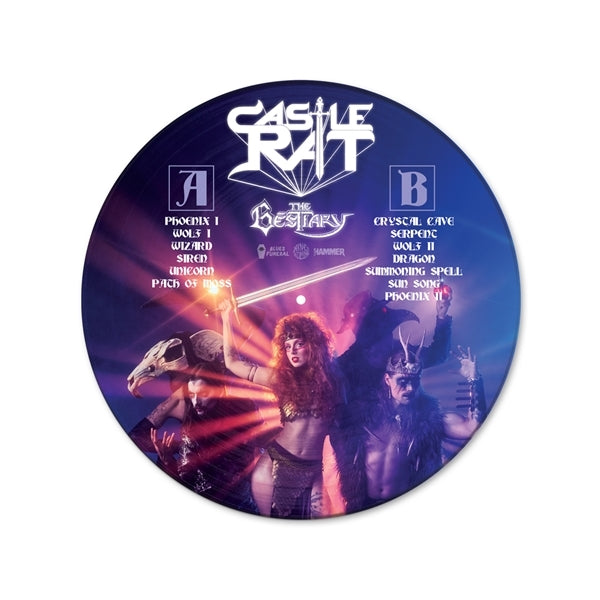 CASTLE RAT - The Bestiary (Exclusive Zoetrope Animated Picture Disc Ltd. 100) LP