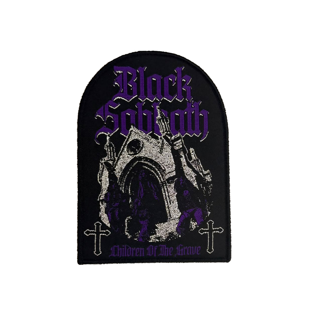 BLACK SABBATH - Children Of The Grave - Glitter Woven Patch