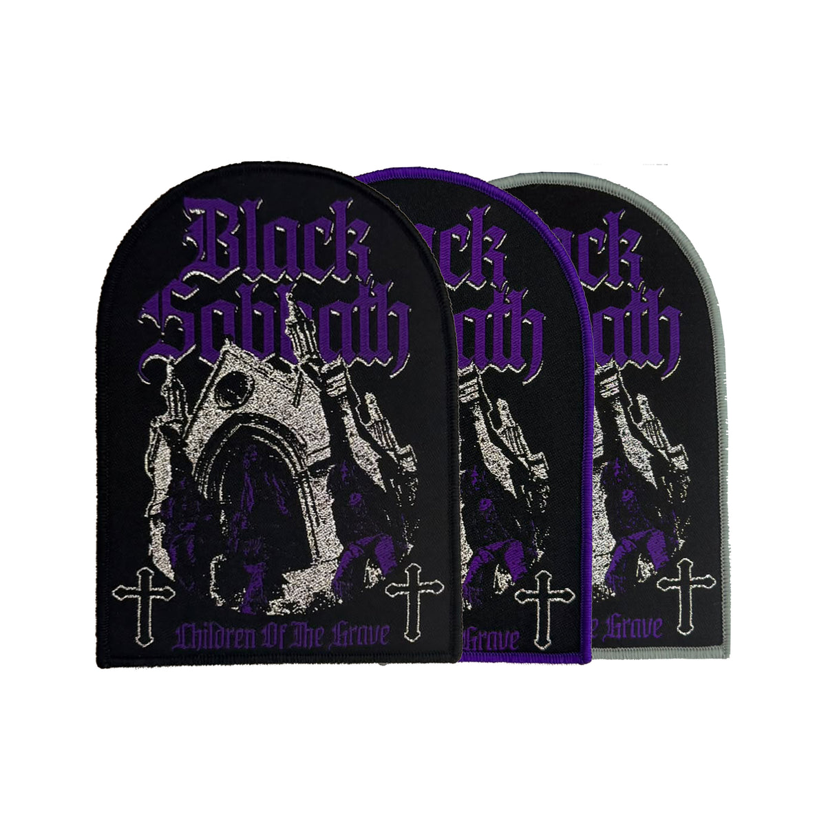 BLACK SABBATH - Children Of The Grave - Glitter Woven Patch