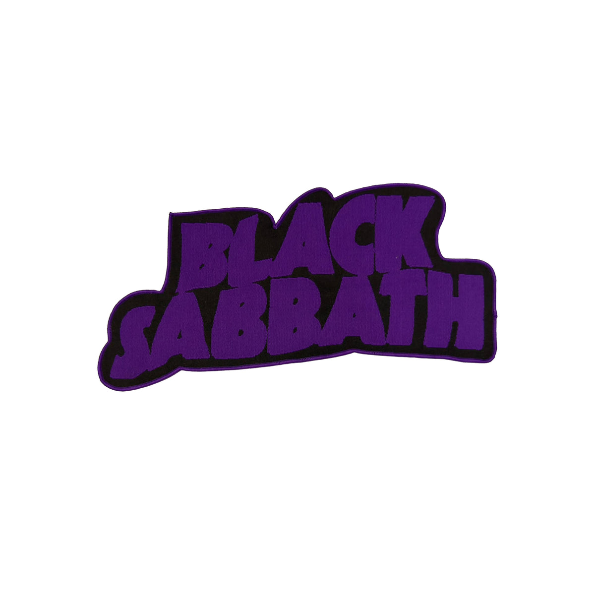 BLACK SABBATH - Logo - Oversized Woven Patch