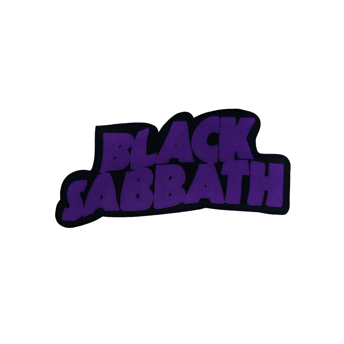 BLACK SABBATH - Logo - Oversized Woven Patch
