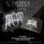 ABDUCTION - Logo - Embroidered Patch + Enamel Pin BUNDLE