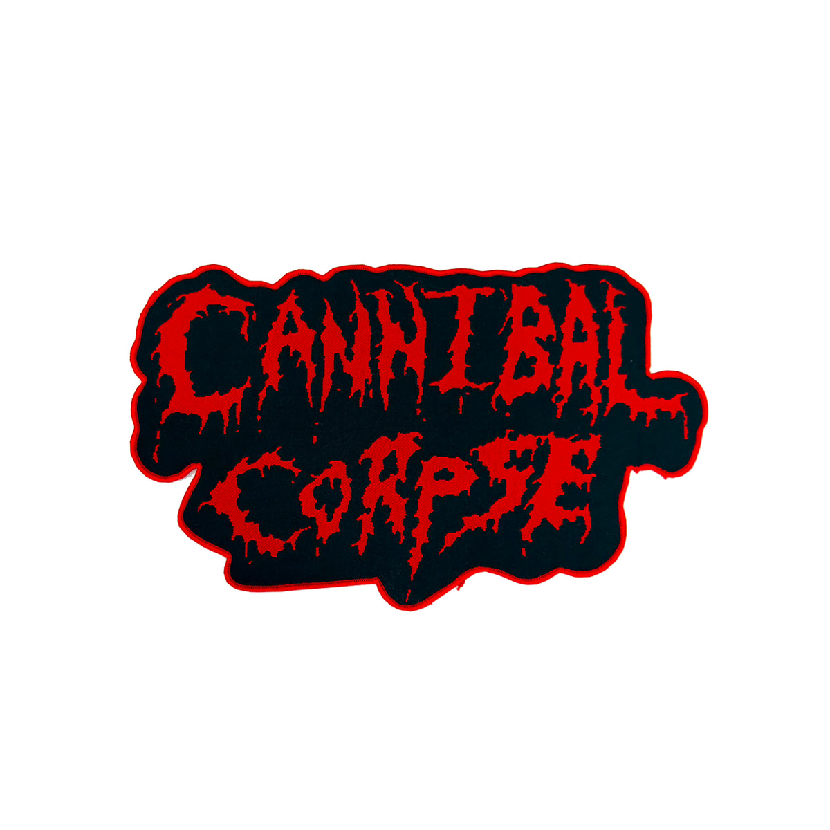 CANNIBAL CORPSE - Old Logo - Oversized Woven Patch