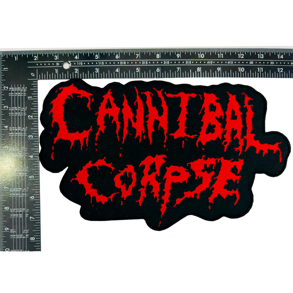 CANNIBAL CORPSE - Old Logo - Oversized Woven Patch