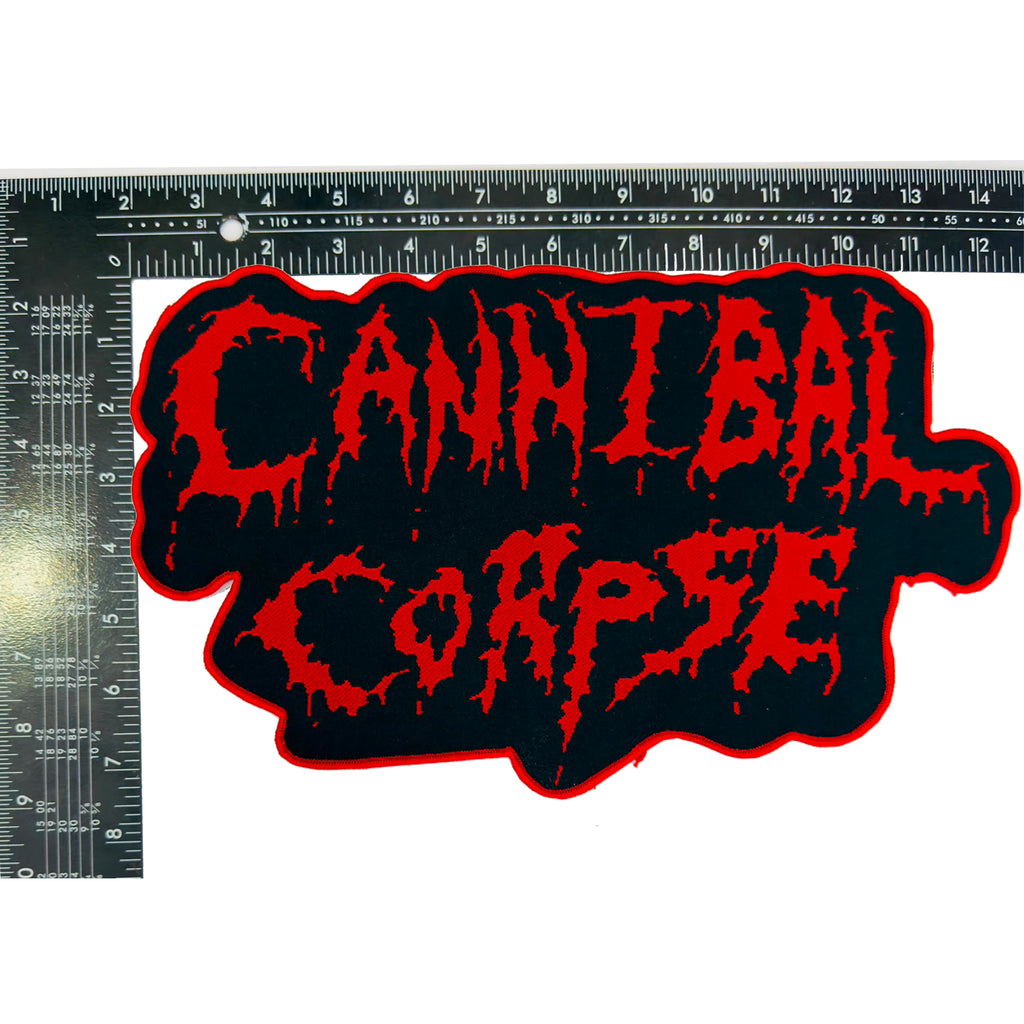 CANNIBAL CORPSE - Old Logo - Oversized Woven Patch