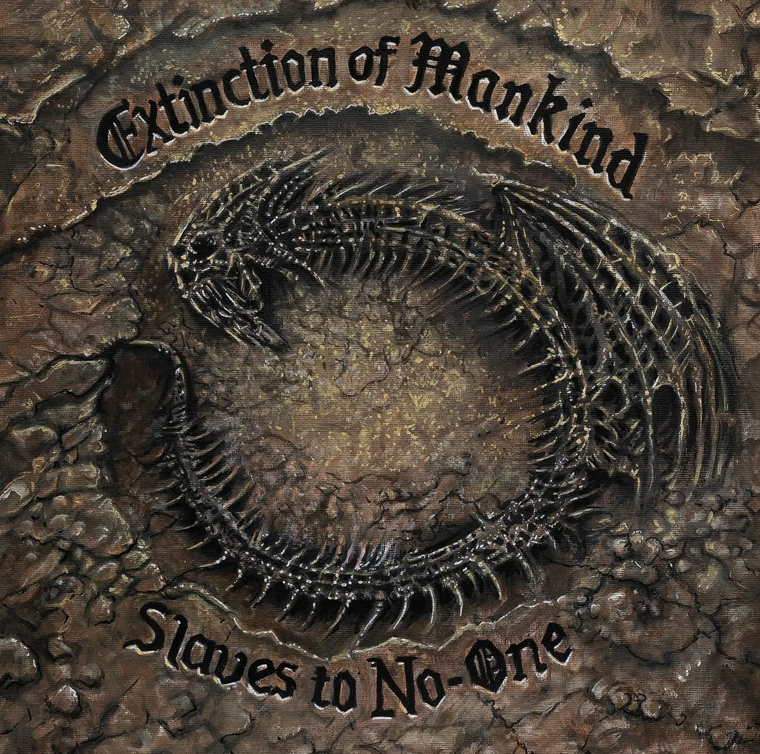 EXTINCTION OF MANKIND - Slaves to No One - MC Tape + CD Bundle