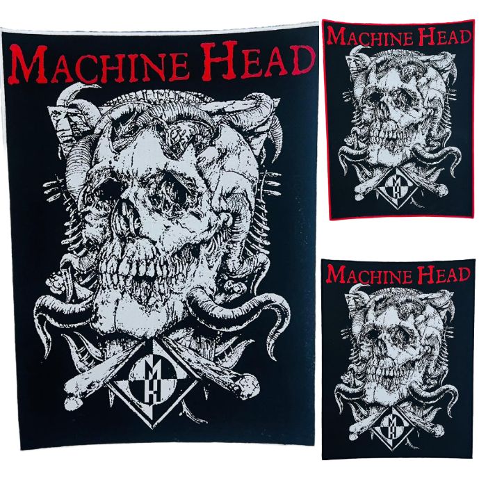 MACHINE HEAD - The Burning Red - Woven Backpatch