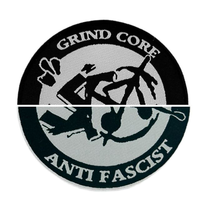 GRINDCORE ANTIFASCIST - Woven Patch