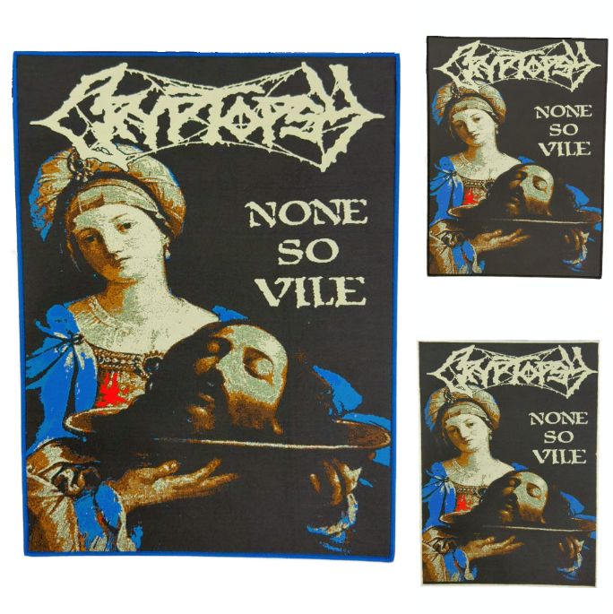 CRYPTOPSY - None So Vile - Woven Backpatch