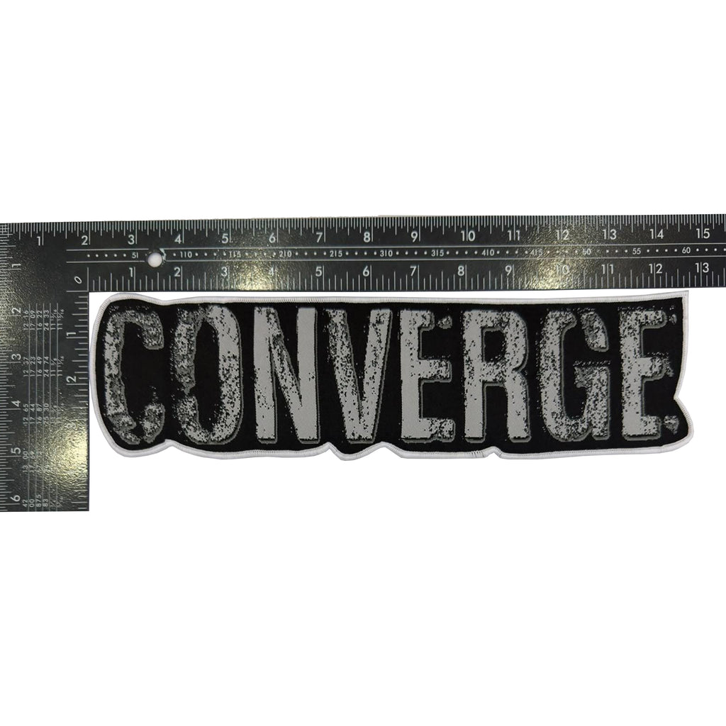 CONVERGE - Logo - Oversized Woven Patch