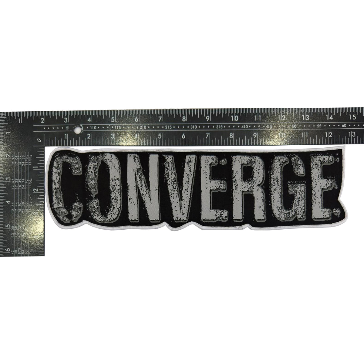 CONVERGE - Logo - Oversized Woven Patch