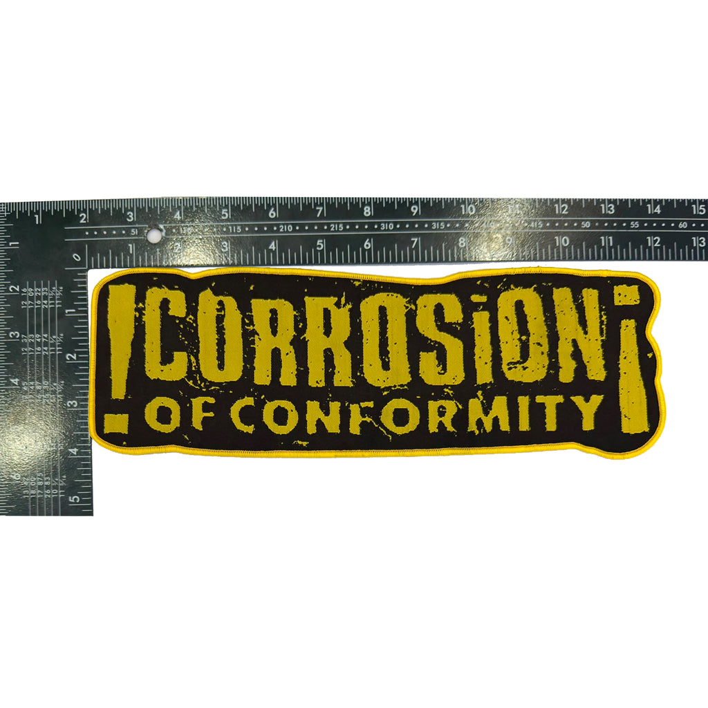 CORROSION OF CONFORMITY - Logo - Oversized Woven Patch
