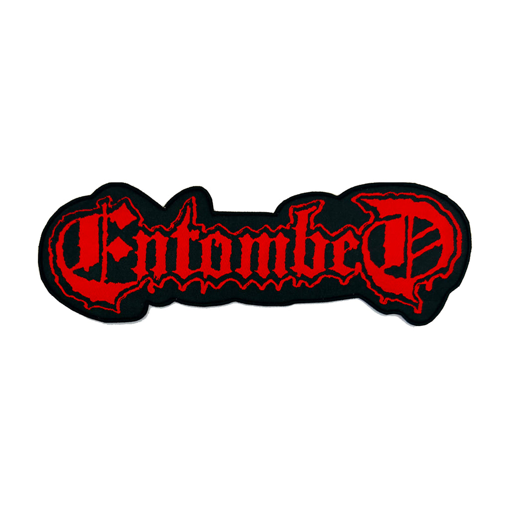 ENTOMBED - Logo - Oversized Woven Patch