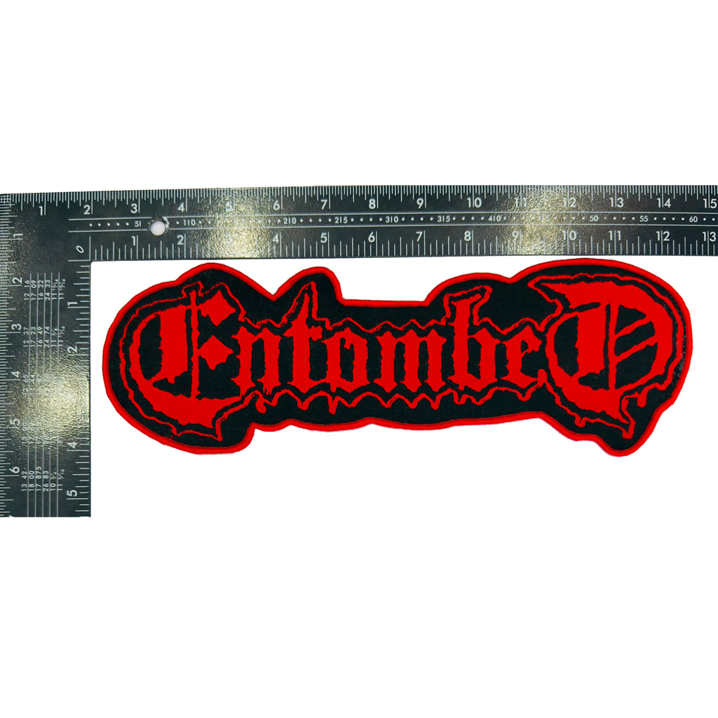 ENTOMBED - Logo - Oversized Woven Patch