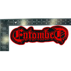 ENTOMBED - Logo - Oversized Woven Patch